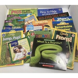 18 Animal Books Classroom‎ Homeschool Tutoring Non-Fiction/Informational Library